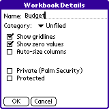 Workbook Details